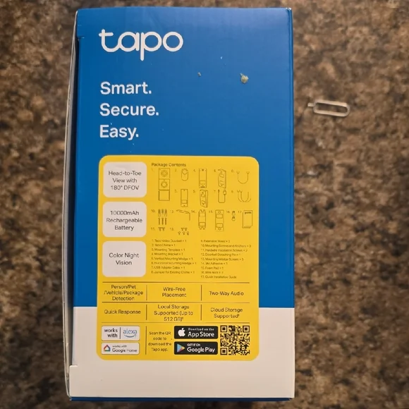 Tapo D225 Video Doorbell with Chime - Picture 4 of 6